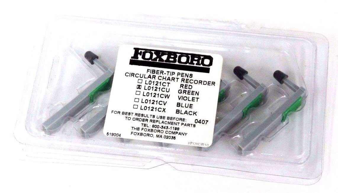 NEW FOXBORO L0121CU CIRCULAR CHART RECORDER FIBER TIP PENS