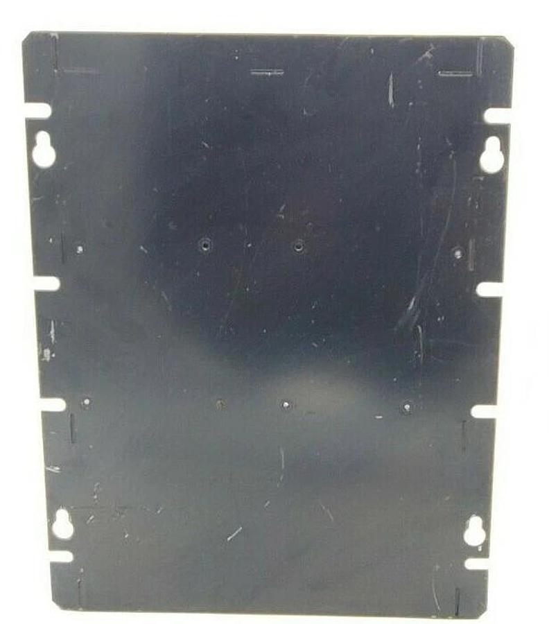 Used SQUARE D SYMAX 8030 RRK-100 SER. 03 5-SLOT REG. RACK CHASSIS ASSEMBLY 8030RRK100