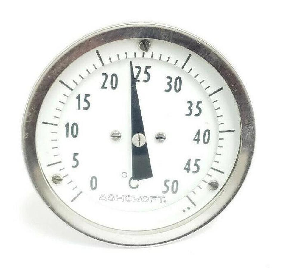 Used ASHCROFT 0-50 DEG C TEMPERATURE PROBE / THERMOMETER