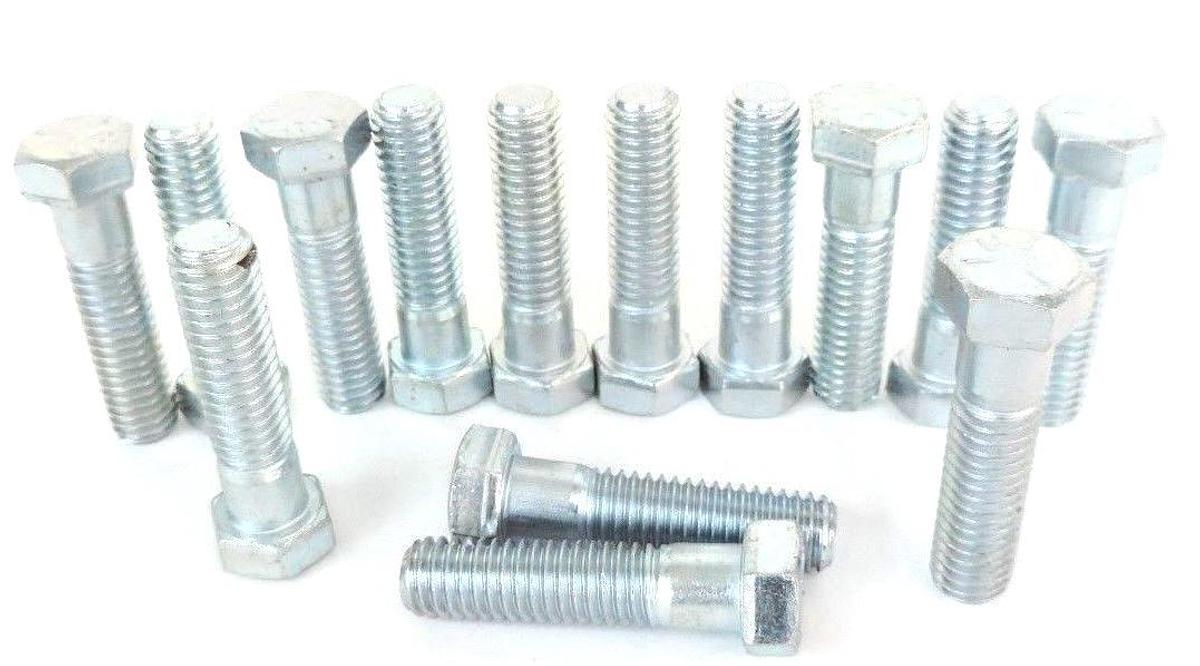 Used BAG OF 14 NEW KIMBALL MIDWEST 350714 USS GRADE 5 CAP SCREWS 7/16-14X1-3/4