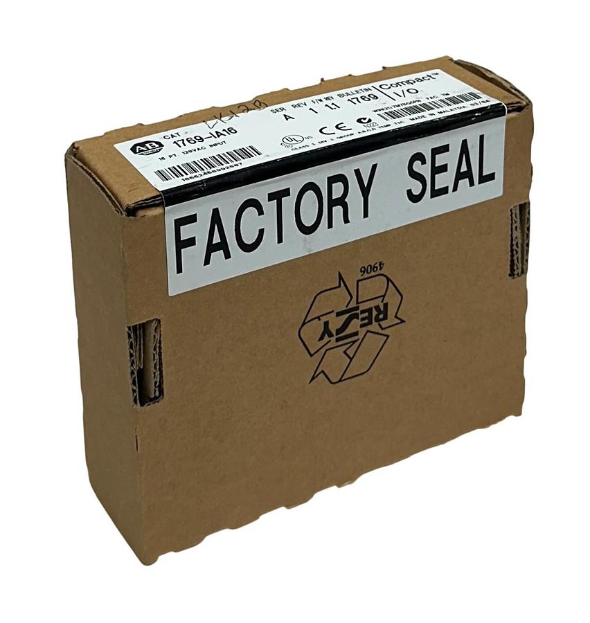 Used ALLEN BRADLEY 1769-IA16 /A CompactLogix 16-PT INPUT MODULE 120VAC 1769IA16 NSFS