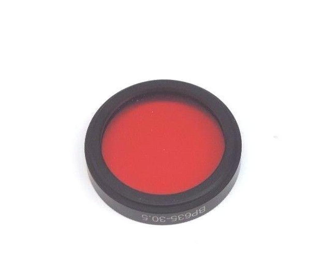 Used NEW MIDWEST OPTICAL SYSTEMS BP635-30.5 LIGHT RED BANDPASS BP635305