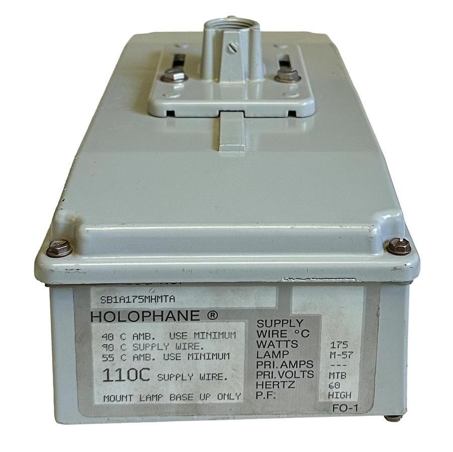Used NEW HOLOPHANE SB1A175MHMTA LAMP BASE BALLAST 175MH 120-177V NSNP