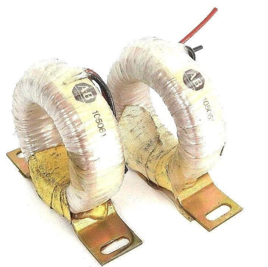 Used LOT OF 2 ALLEN BRADLEY TALEMA 105061 TRANSFORMER TRANDUCER 1000ACT REV. 08