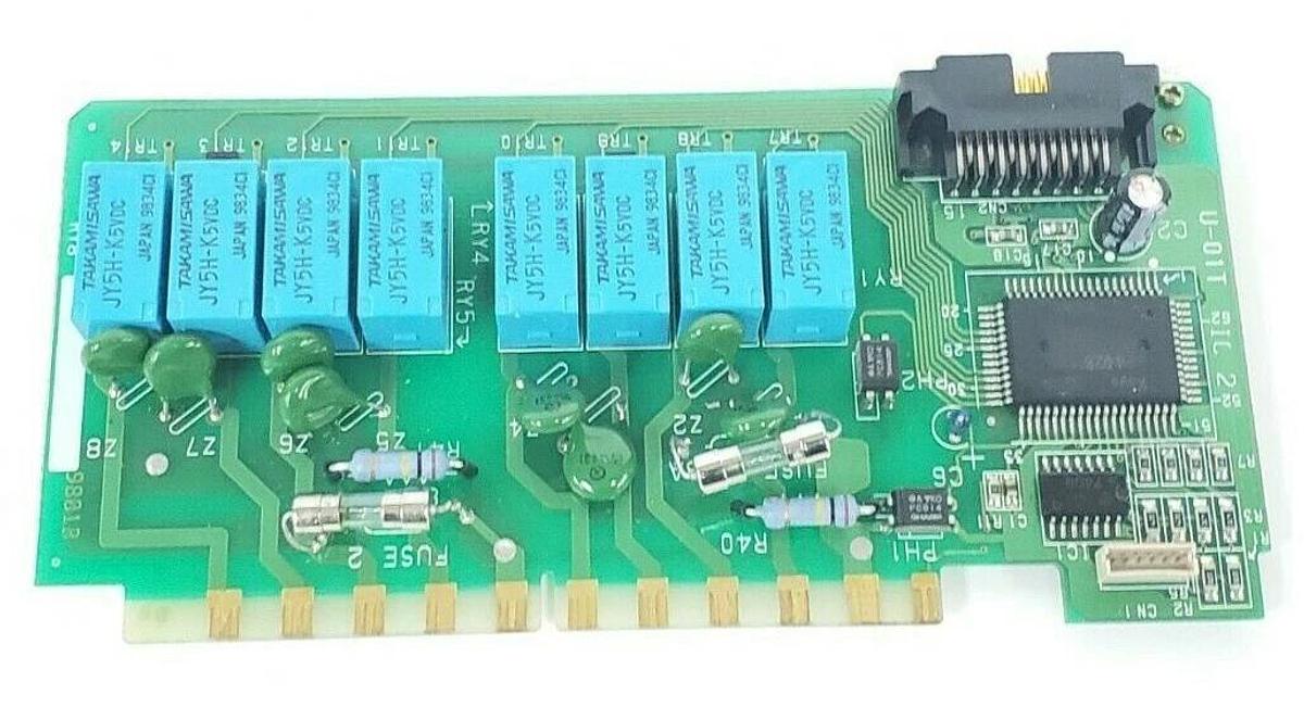 Used SIEMENS U-01T BOARD 98001B, 7822111-2