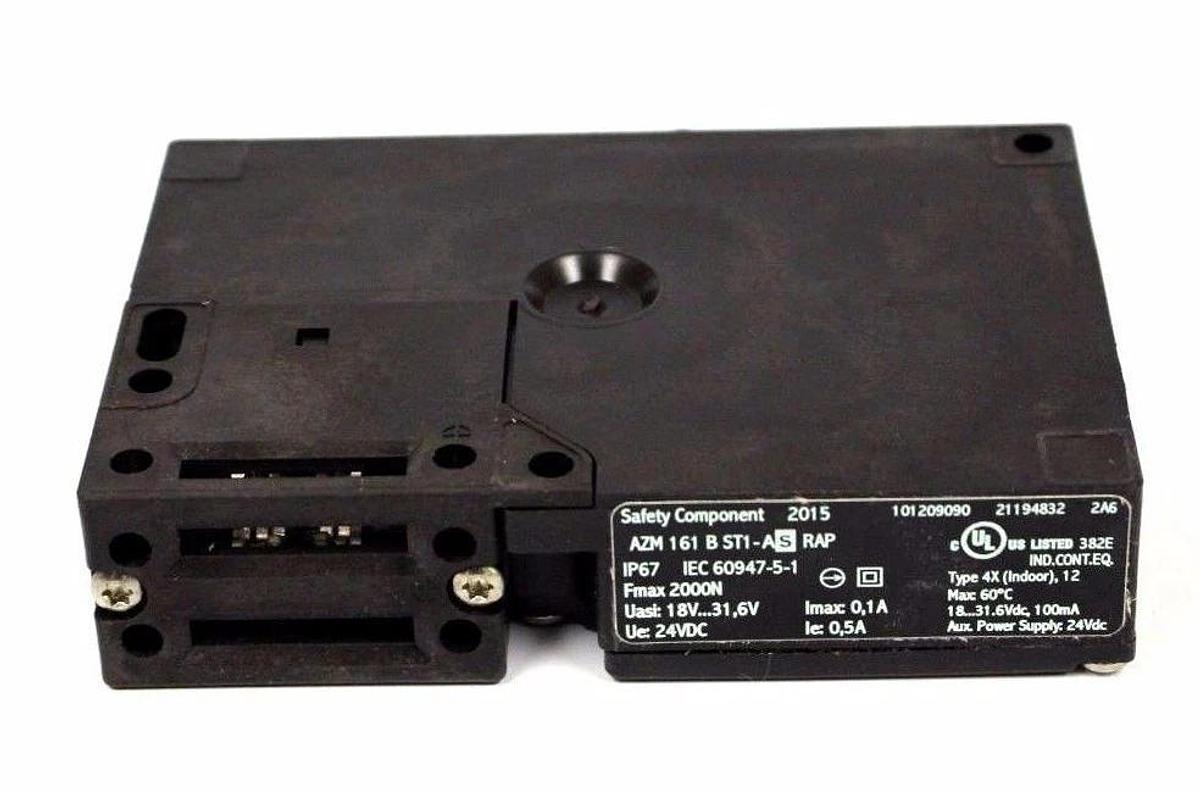 Used NIB SCHMERSAL AZM 161 B ST1-AS RAP 101209090 SAFETY INTERLOCK SWITCH 24VDC