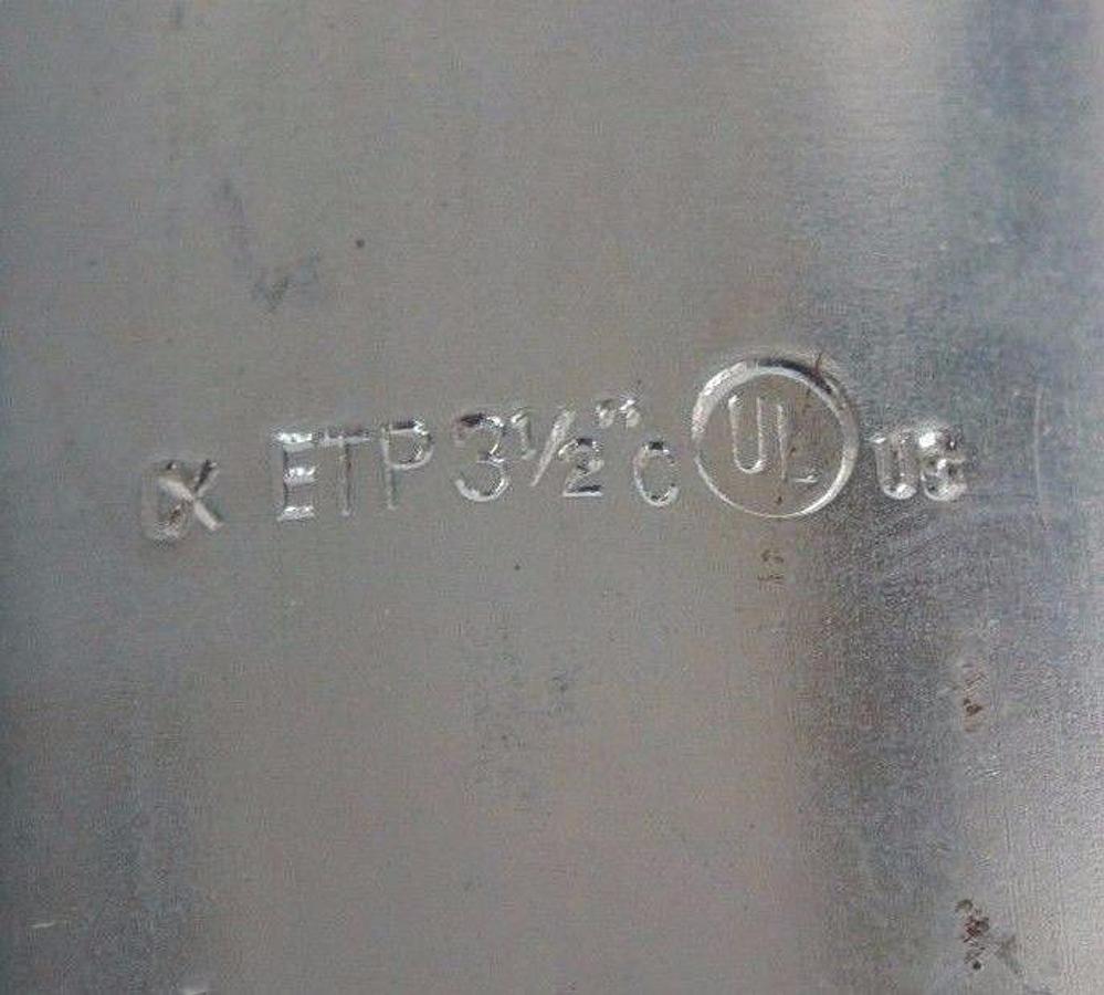 Used NEW ETP 5350S STEEL SET SCREW COUPLING 3-1/2"