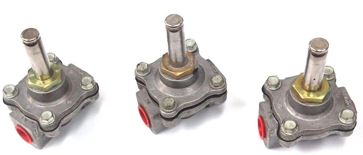 LOT OF 3 NEW ASCO 703N4A1A SOLENOID VALVE BODIES 220/240V 50/60HZ 5/8 ORIFICE