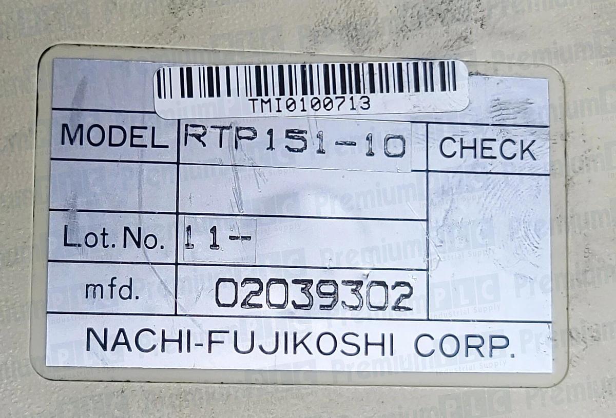 Used USED NACHI FUJIKOSHI RTP151-10 / RTP15110 TEACH PENDANT W/ DIGITAL DISPLAY
