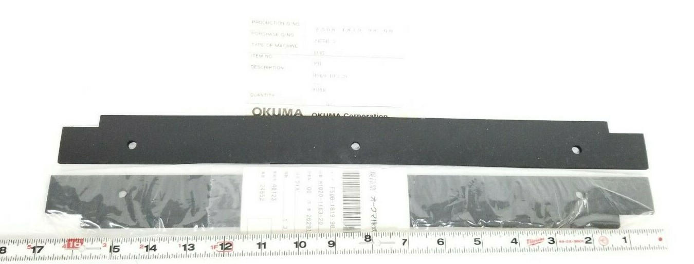 Used LOT OF 2 NEW OKUMA H1020-1163-20 WIPER UPPER SADDLE LU45