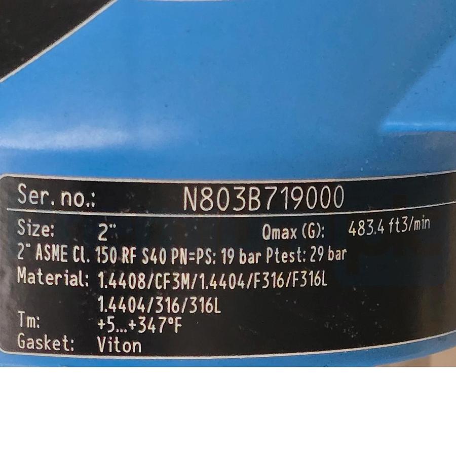 Endress+Hauser 7F2C50-38X9/0 Prowirl 200 Flowmeter 2" 7F2C50-C3ACCADAABAAASKA1