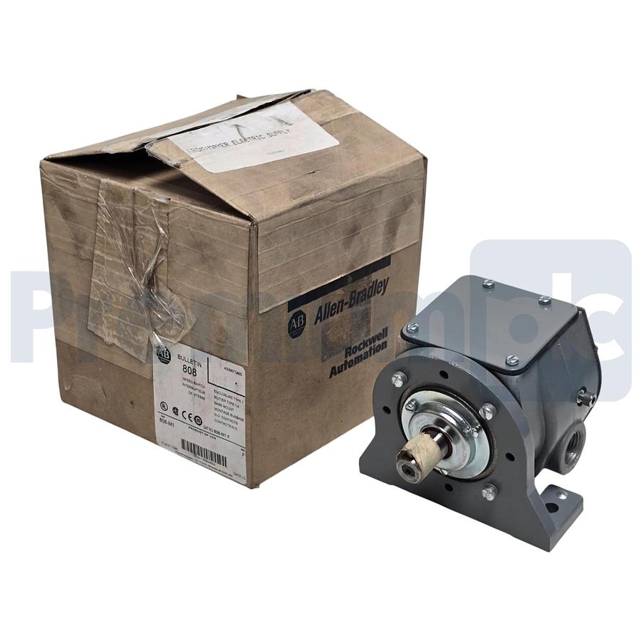 Used Allen Bradley 808-M1 /F Speed Switch Style M High Speed 50-1000RPM 808M1 NSMP
