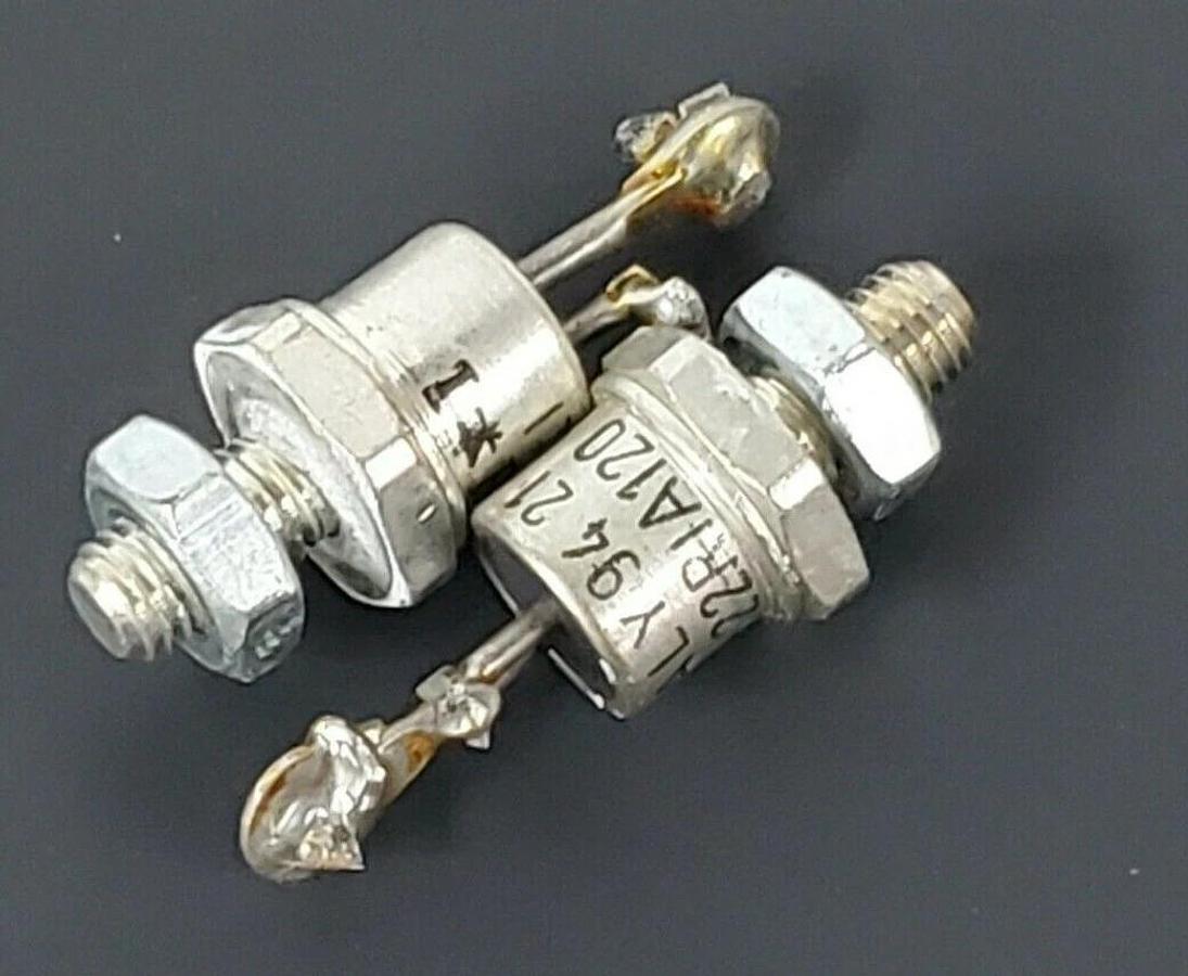 Used LOT OF 2 VISHAY I*R 22RIA120 THYRISTORS 94 21