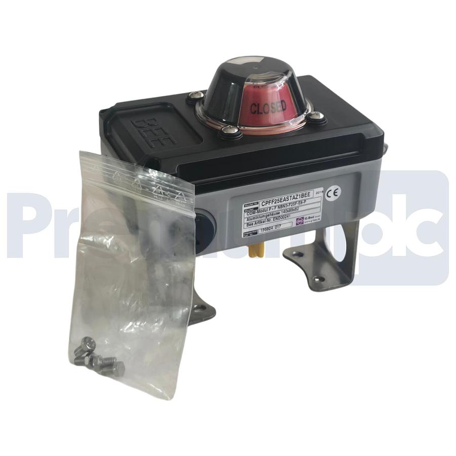 Used G. Bee CPFF25EASTAZ1BEE / END00241 Limit Switch Box Actuator w/P+F NBN3-F25-E8-P