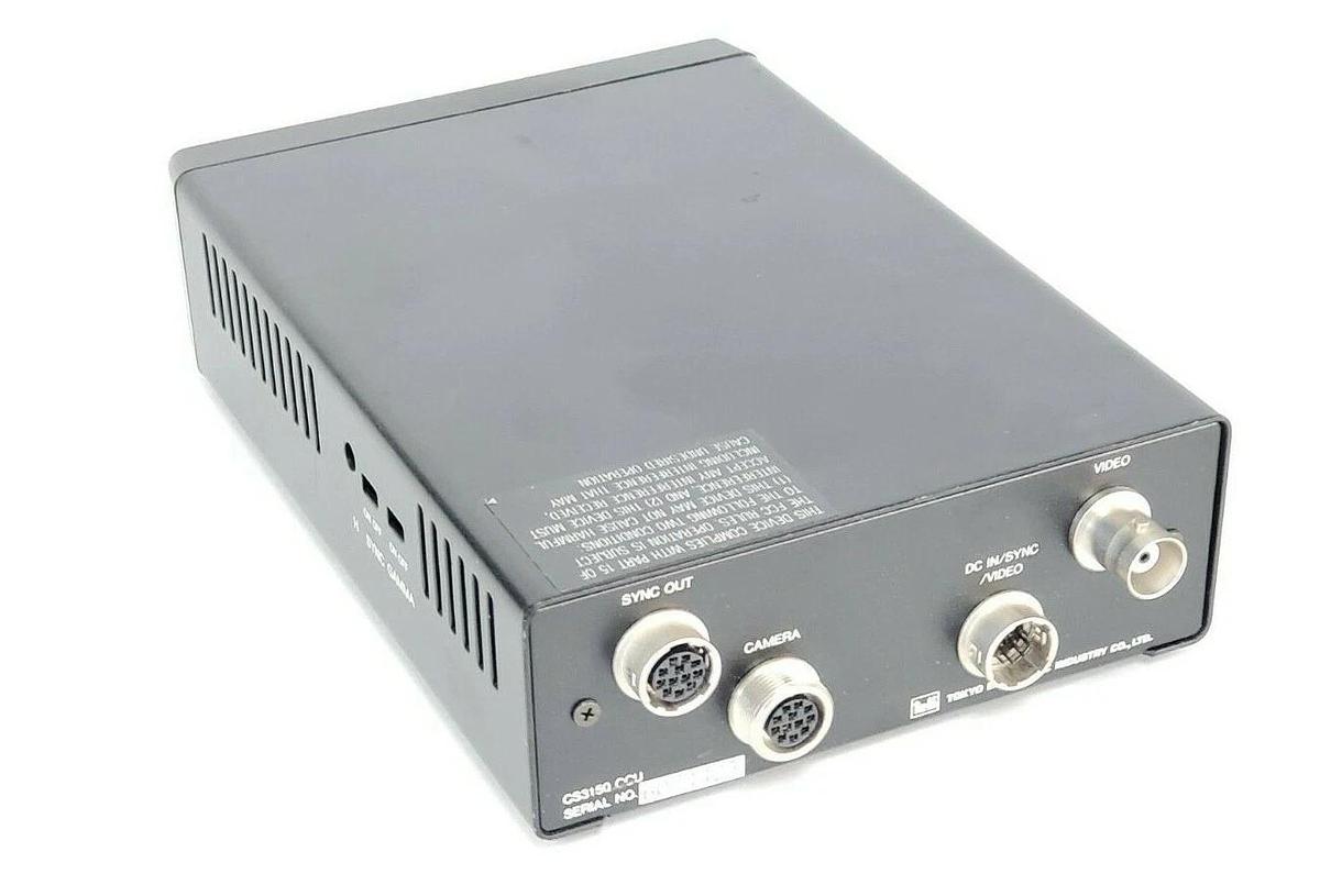 Used TOKYO ELECTRONIC IND. CS3150 CCU CAMERA CONTROLLER CCD