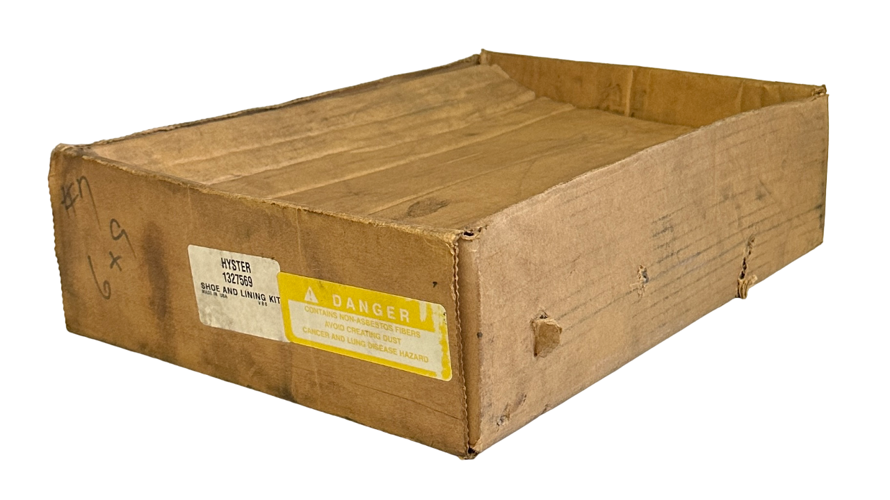 Used NEW HYSTER 1327569 / HY1327569 OEM SHOE AND LINING KIT FOR FORKLIFT