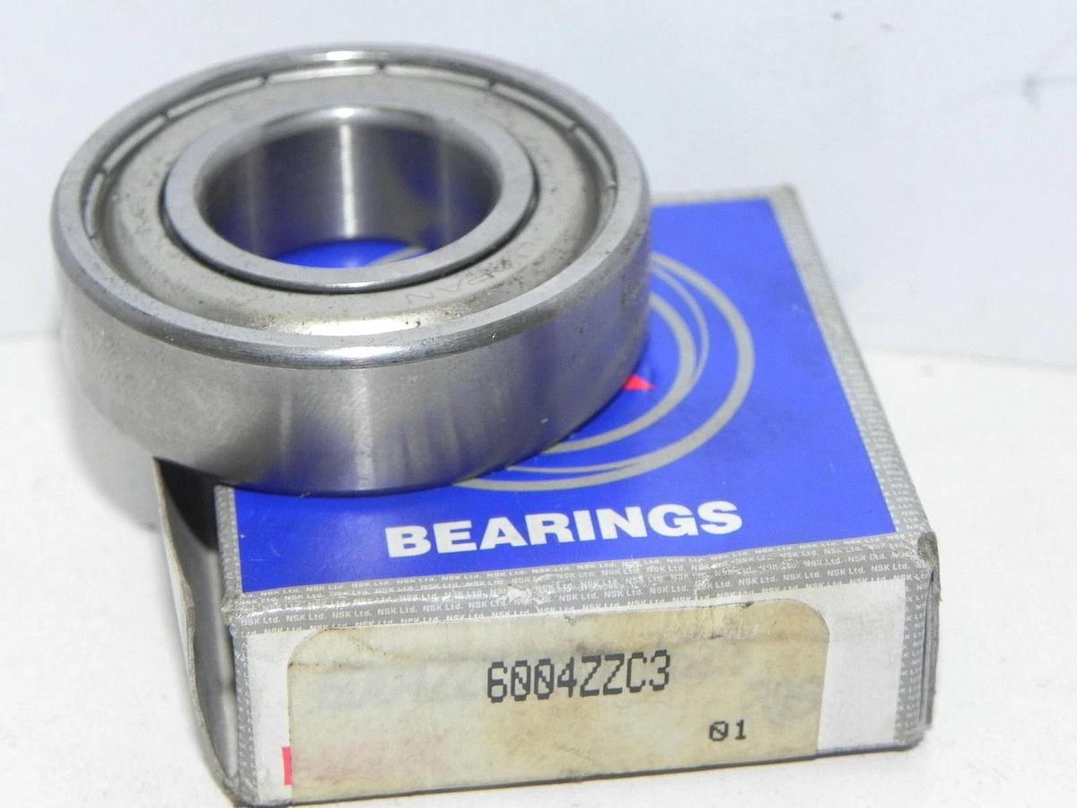 Used NIB NSK 6004ZZC3 BEARING