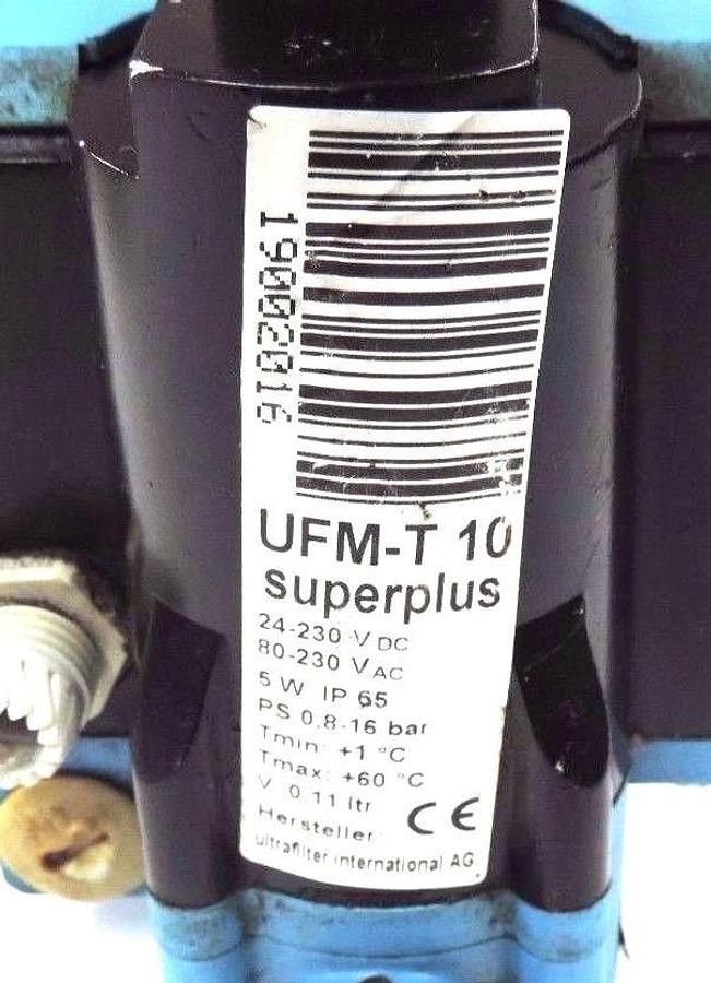 Used ULTRAFILTER UFM-T 10 SUPERPLUS DRYER 24-230VDC, 80-230VAC, 5W, IP65, UFMT10