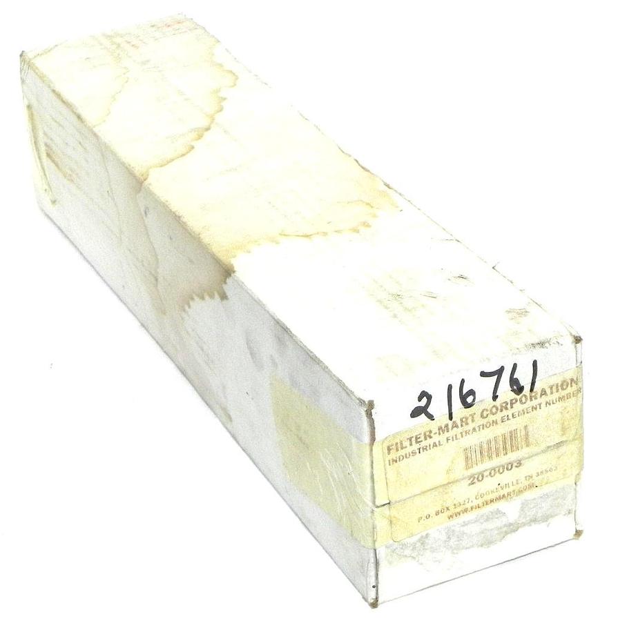 Used FACTORY SEALED FILTER MART 20-0003 INDUSTRIAL FILTER 200003