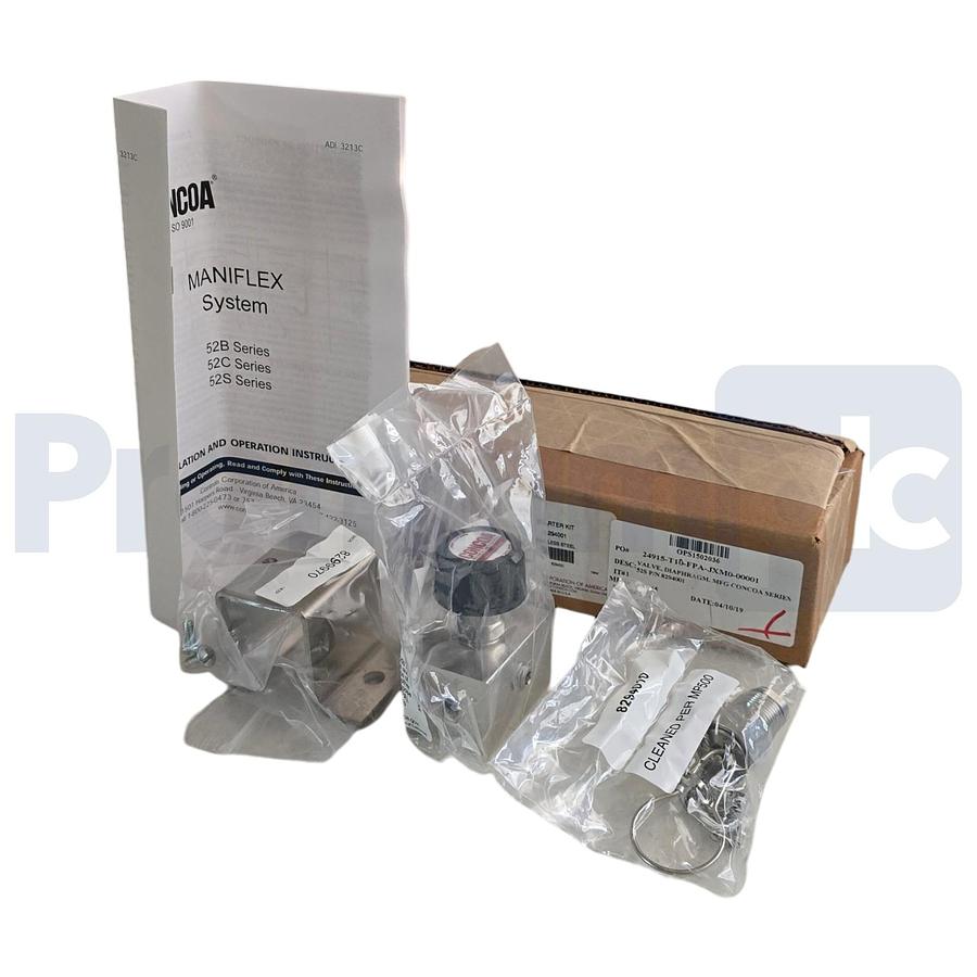 Used CONCOA 8294001 52S Series Maniflex Manifold Starter Kit Stainless Steel NEW