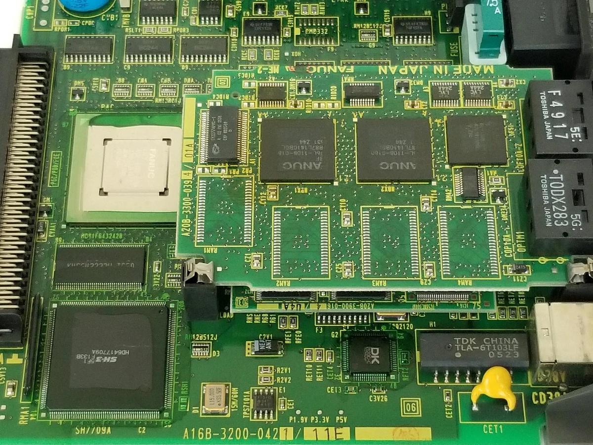 Used FANUC A16B-3200-0421/11E MAIN CPU CIRCUIT BOARD A16B-3200-0421 USPI
