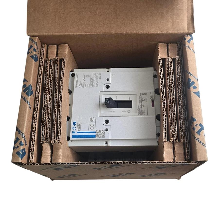 Eaton C-H PDD23G0125VFFJ Power Defense 125A 3P 240V 65kAIC Breaker NSMP