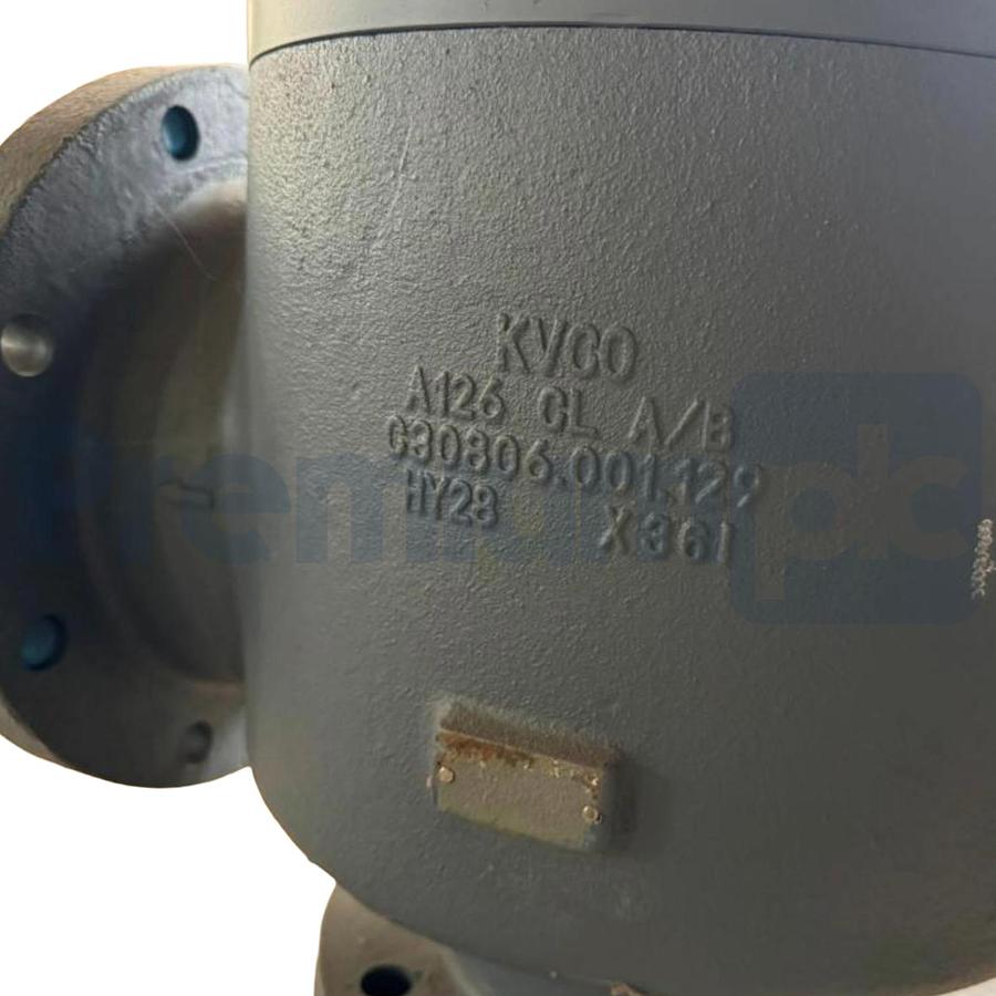 Used Kunkle 6252 Steam Safety Relief Valve 6"x8" Set @ 35PSI 29239LB/H 6252KQP01-LS