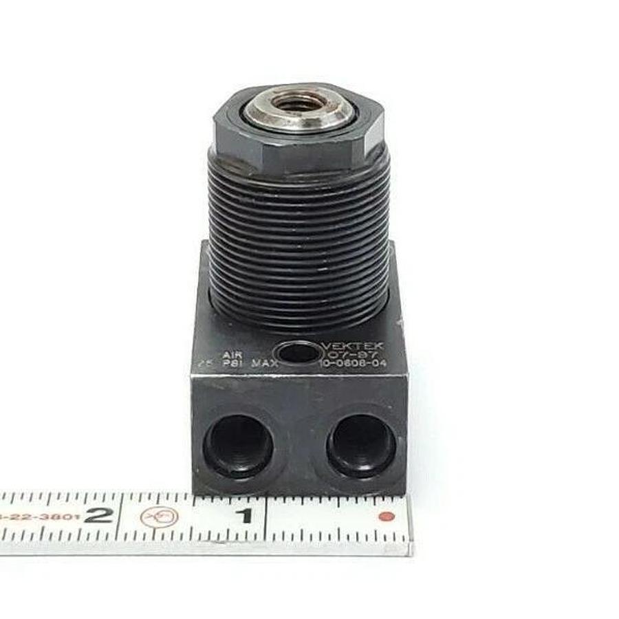 Used VEKTEK 10-0608-04 WORK SUPPORT 25 PSI 10060804