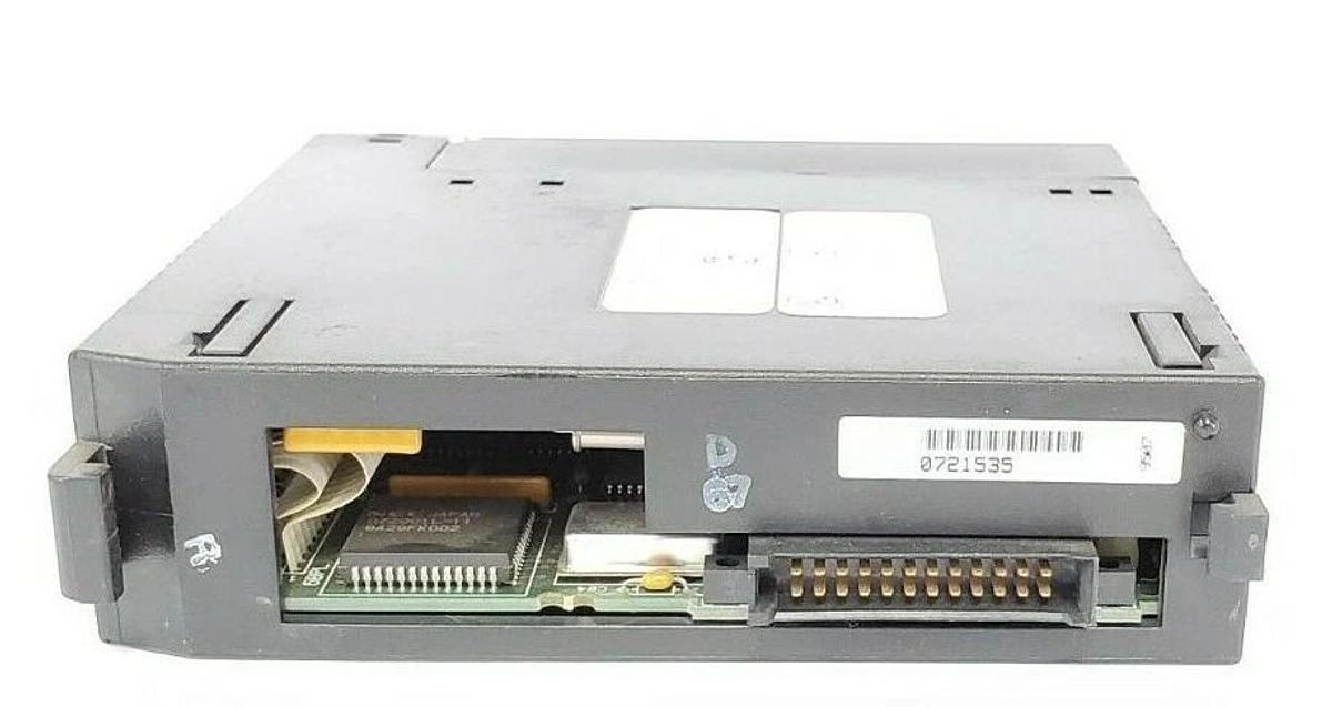 Used GE FANUC IC693CMM311G COMMUNICATIONS CONTROL MODULE (DAMAGED COVER)