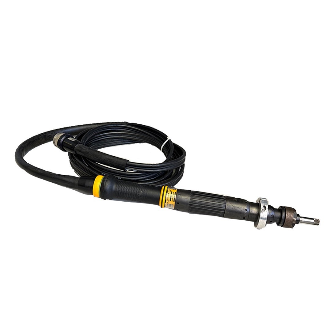 Used ATLAS COPCO ETD-S4-10-10-CTADS TORQUE GUN S-ANGLE W/ 4220-0982-05 5M CABLE