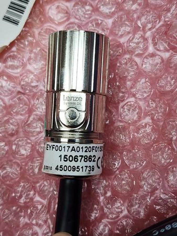 Used NEW LENZE EYF0017A0120F01S01 SERVO CABLE 15067862