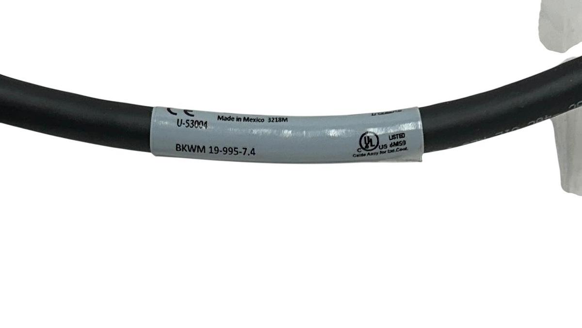 Used TURCK BKWM 19-995-7.4 / U-53004 VERSAFAST CORDSET SINGLE-ENDED FEMALE NSNP