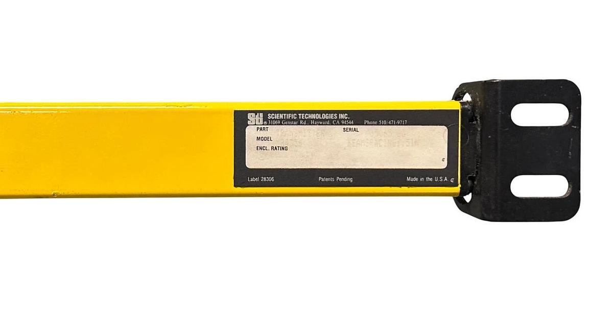 Used STI MS4336 miniSafe SAFETY LIGHT CURTAIN TRANSMITTER 36'' READ USNP