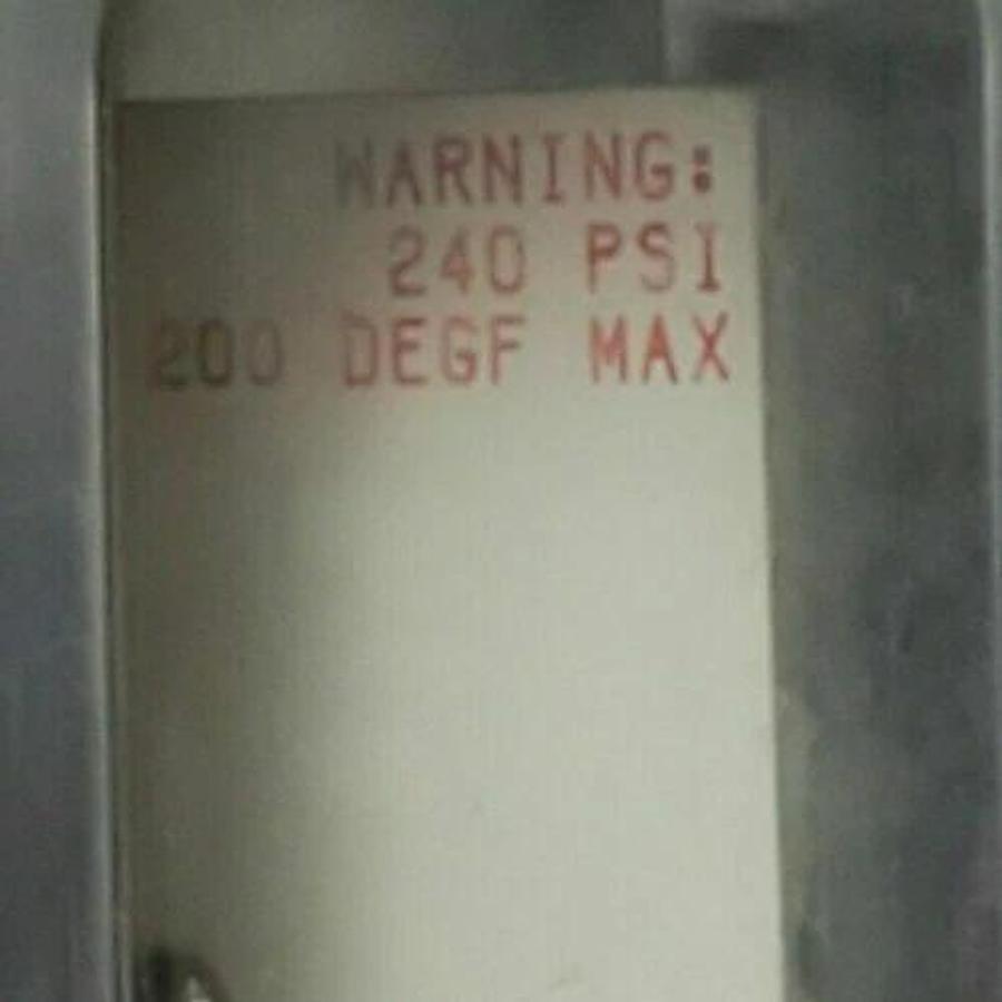 Used WALLACE & TIERNAN PENNWALT 5210P02112XXIC456SX FLOW METER 0-60LTR/MIN DI WATER