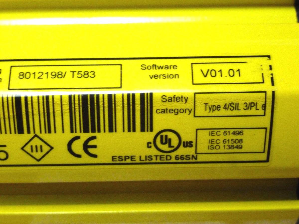 NIB SICK 1204118 XC40S-1203A0A00AA0 C4000 LIGHT CURTAIN 1200MM GUARDED AREA