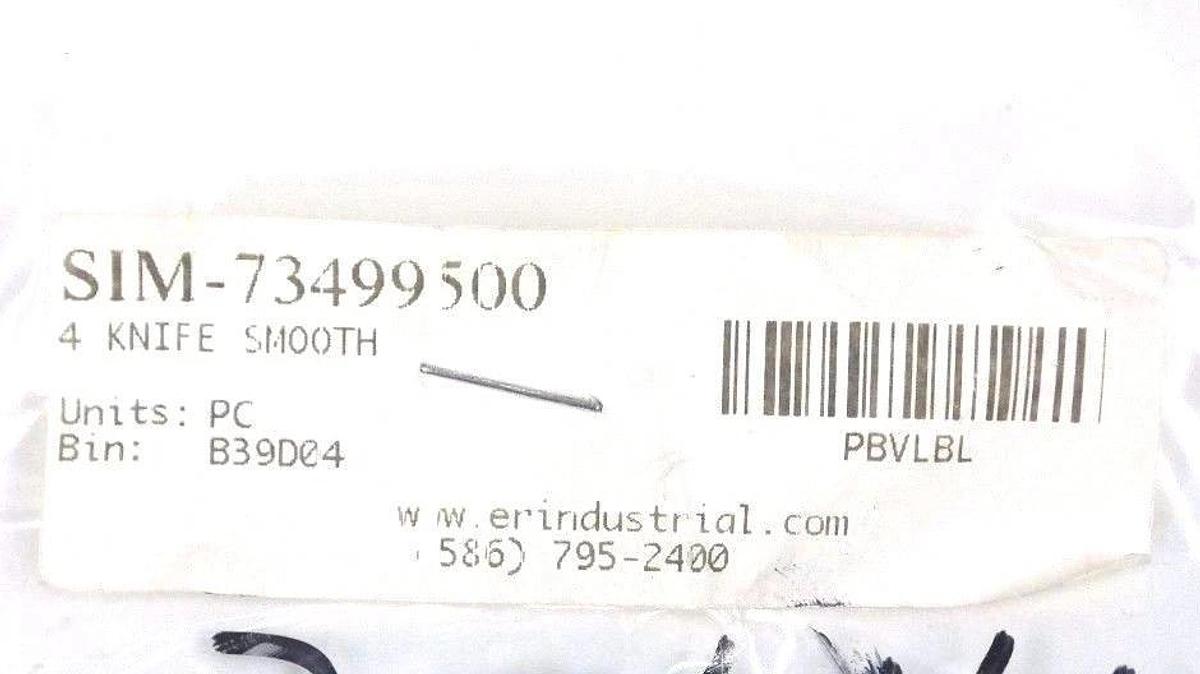 Used LOT OF 2 NEW SIMONDS 7349950 4" KNIFE SMOOTH SIM-73499500