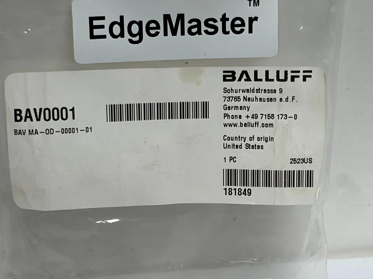 Balluff BAV0001 BAV MA-OD-00001-01 EdgeMaster Dual Photoelectric Sensor