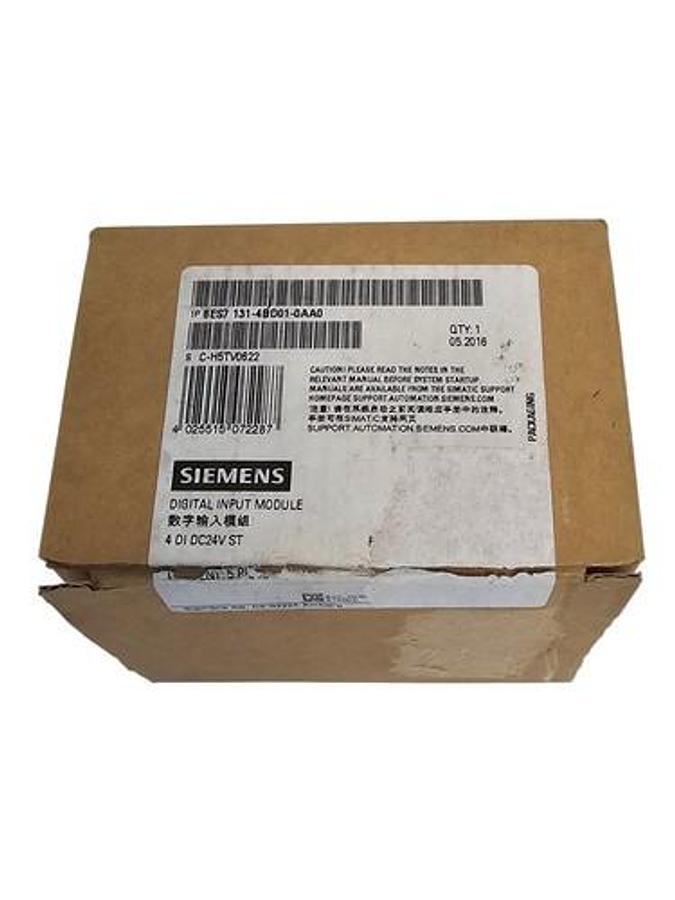 Used BOX OF 4 NEW SIEMENS 6ES7131-4BD01-0AA0 DIGITAL INPUT MODULES 6ES71314BD010AA