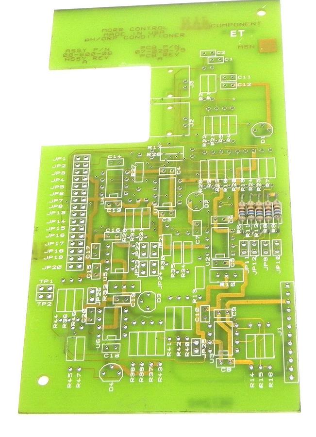 NEW MORR CONTROL 08-600-08 REV. A PH/ORP CONDITIONER BOARD PCB P/N: 07-020-75