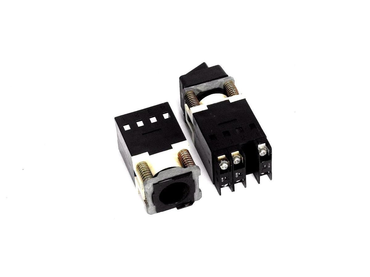 Used LOT OF 2 MICROSWITCH PW2SBM01 PILOT LIGHT MODULES