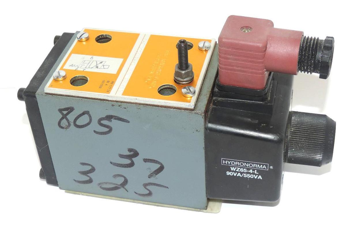 Used REXROTH 5-4WE10JA32/CW110N9Z45/C VALVE W/ WZ65-4-L COIL