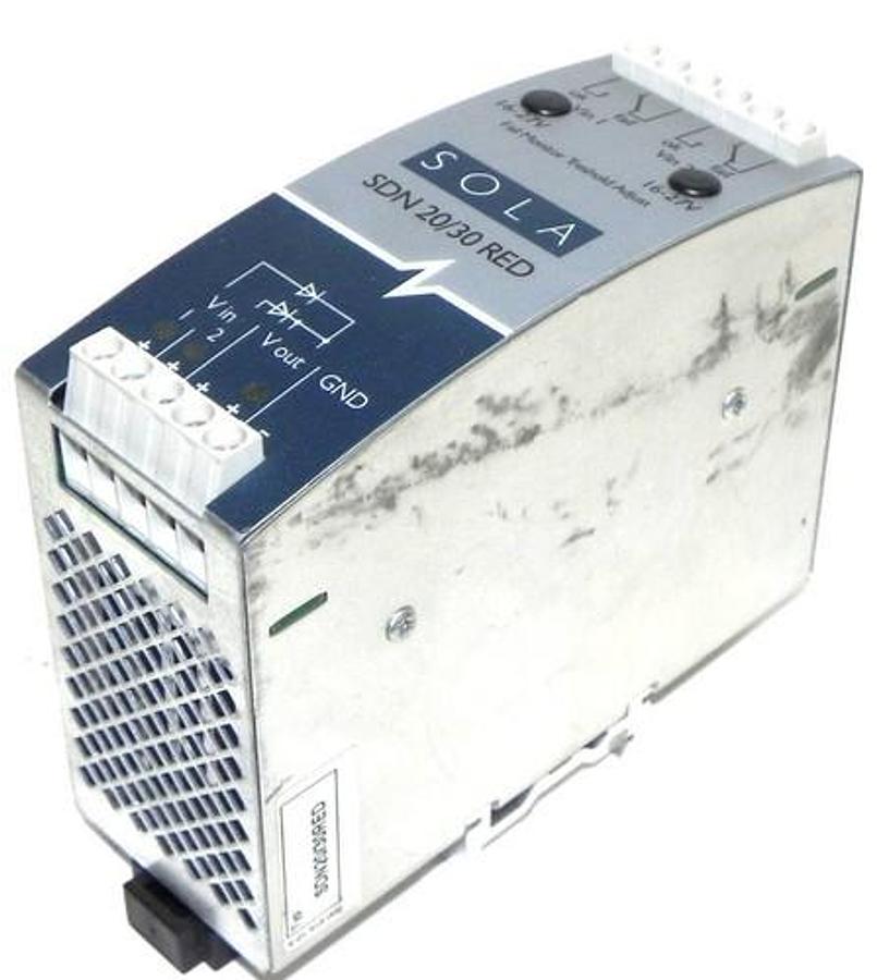 Used SOLA SDN20/30RED POWER SUPPLY SDN2030RED