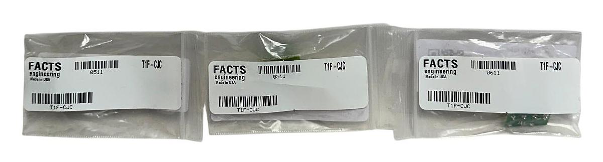 3 FACTS ENGINEERING T1F-CJC / T1FCJC REPLACEMENT TERMINATOR CJC SENSORS NSMP