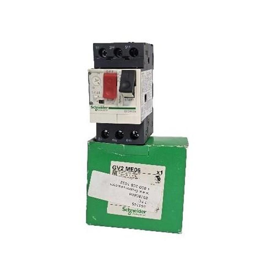 Used NIB SCHNEIDER ELECTRIC GV2 ME06 MOTOR CIRCUIT BREAKER GV2ME06