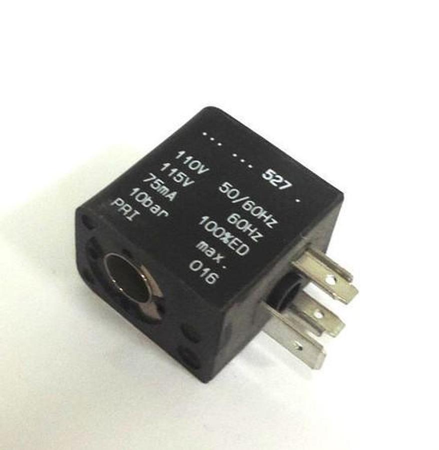 Used NIB REXROTH 581-229-005-0 10BAR 110/115V-AC SOLENOID VALVE TYPE 9, 581-25