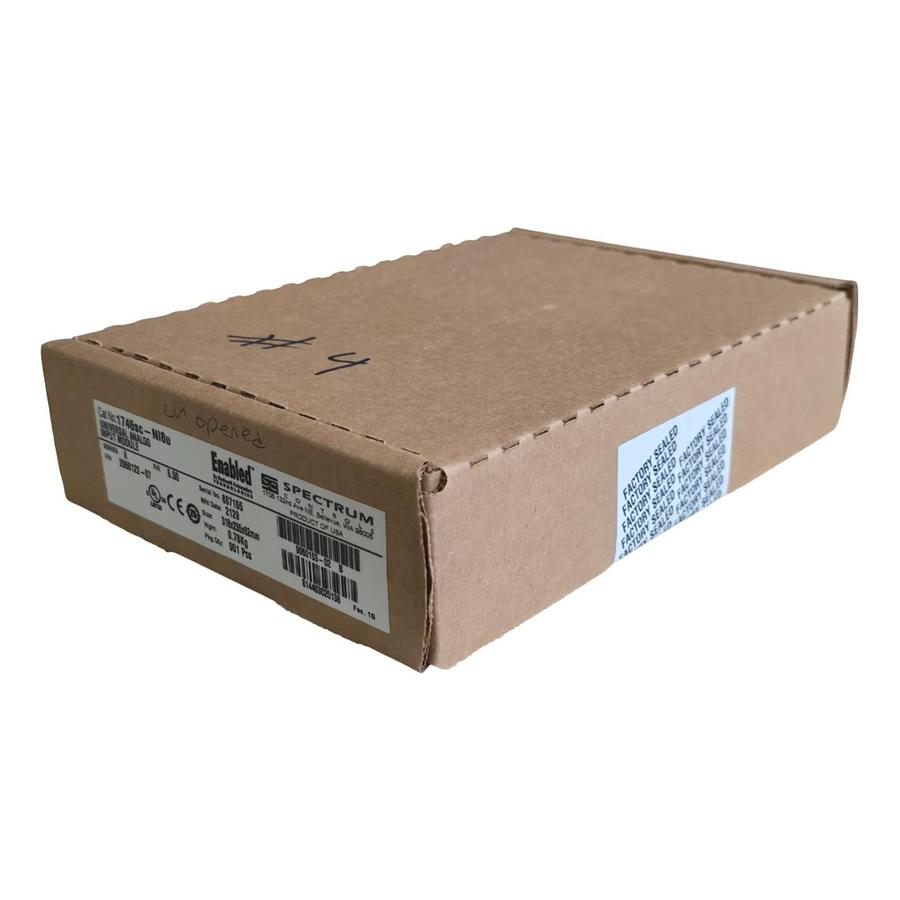 Used SPECTRUM CONTROLS ALLEN BRADLEY 1746sc-NI8u /A SLC 500 ANALOG INPUT MODULE NSFS