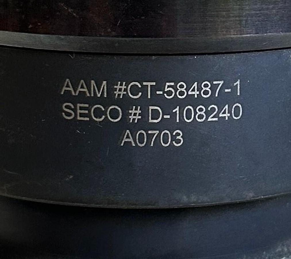 Used NEW SECO AAM D-108147A / CT-62025-1 CARBIDE CUTTING MILL D-108240 / CT-58487-1