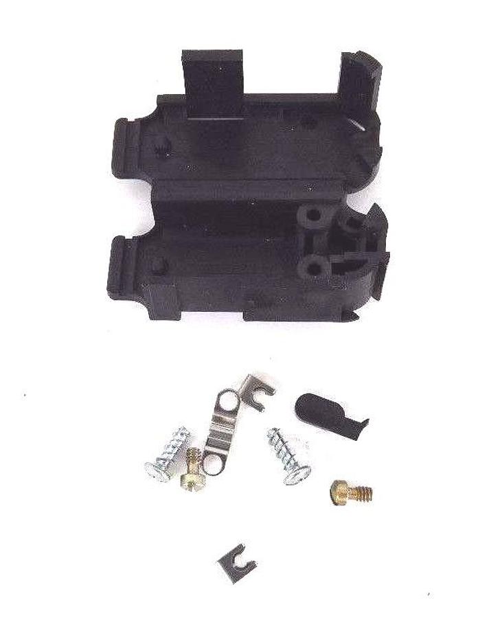 LOT OF 6 NEW AMP 749914-2 CONNECTOR DB9 BACKSHELL/CABLE CLAMP BLACK KIT