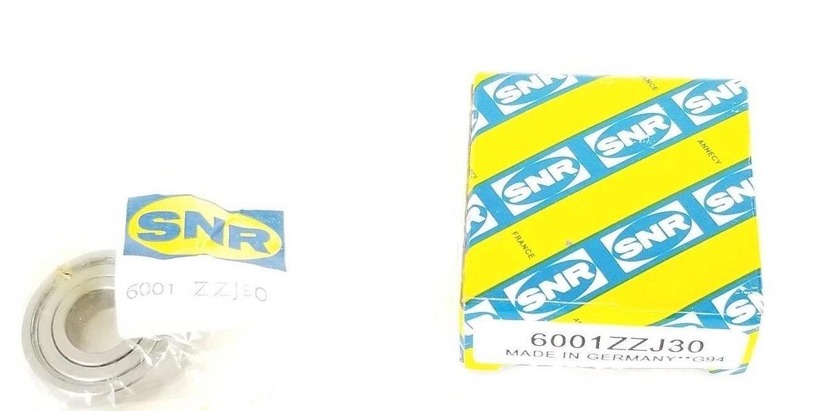 Used NIB SNR 6001-ZZJ30 BALL BEARING 6001ZZJ30