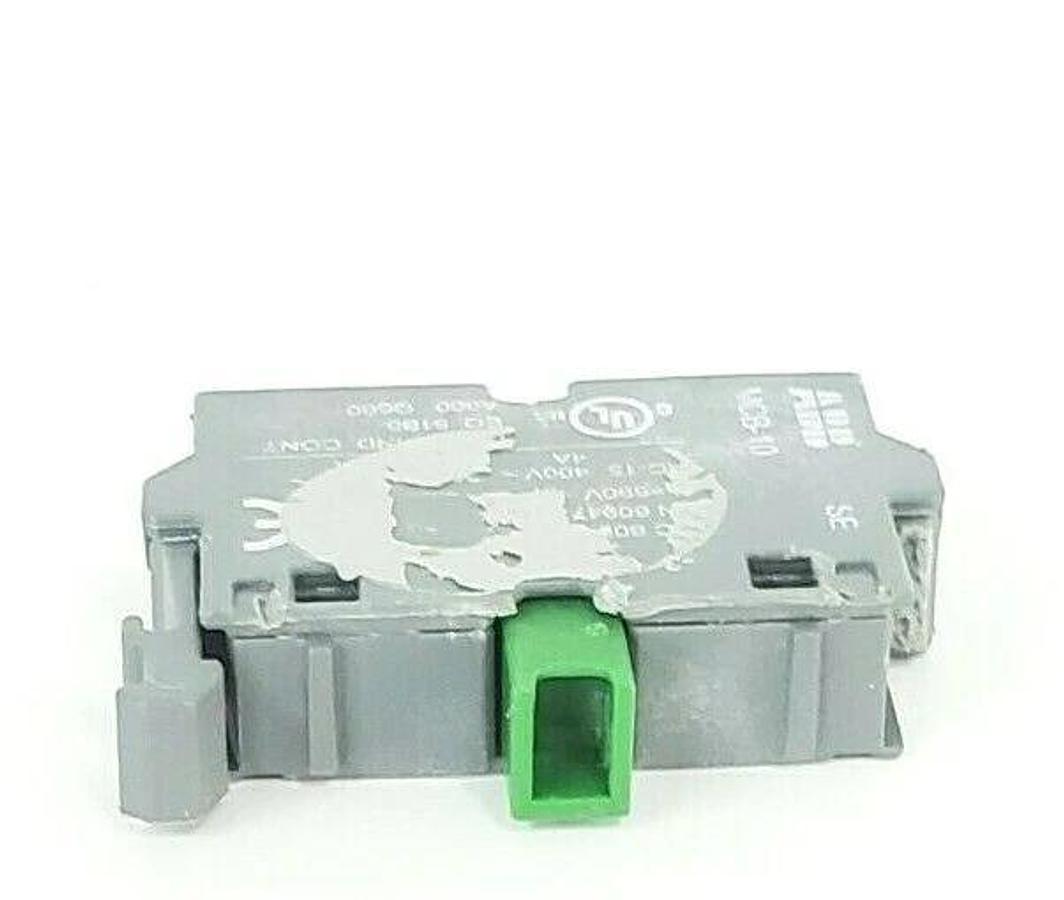 Used ABB MCB-10 CONTACT BLOCK CONTACT BLOCK 10AMP 690V